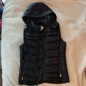 Michael Kors Black Down Vest Size XS